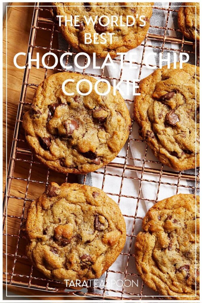 choc chip cookies cooling pin