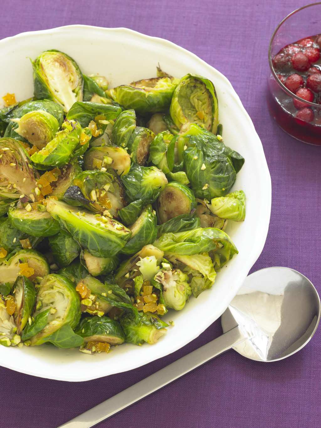 Brussels Sprouts With Apricot And Pistachio