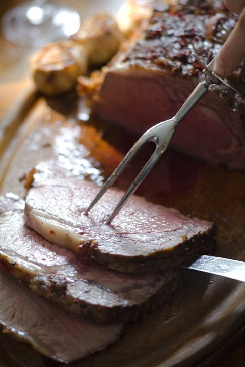 Prime Rib sliced