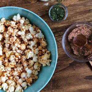 BBQ popcorn with herbs and spices for Spiced Up on KSL Studio 5