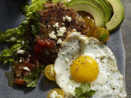 Mexican Skillet Black Bean Hash with Eggs - Bonicelli Cooking Club