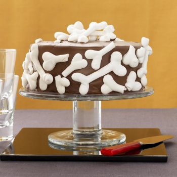 Meringue Bone Palace Halloween Cake - Domestic Gothess