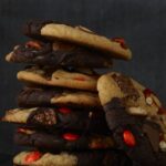 Stack of Monster Cookies