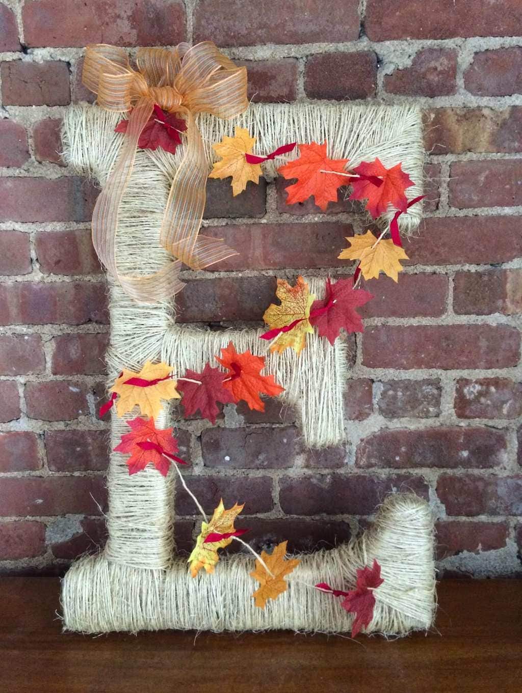 Monogram Letter "Wreath"