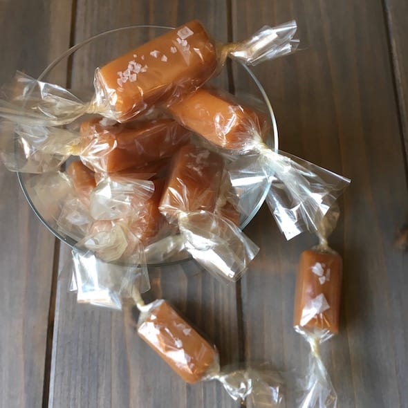 Vanilla Bean Salted Caramels + Video Tara Teaspoon