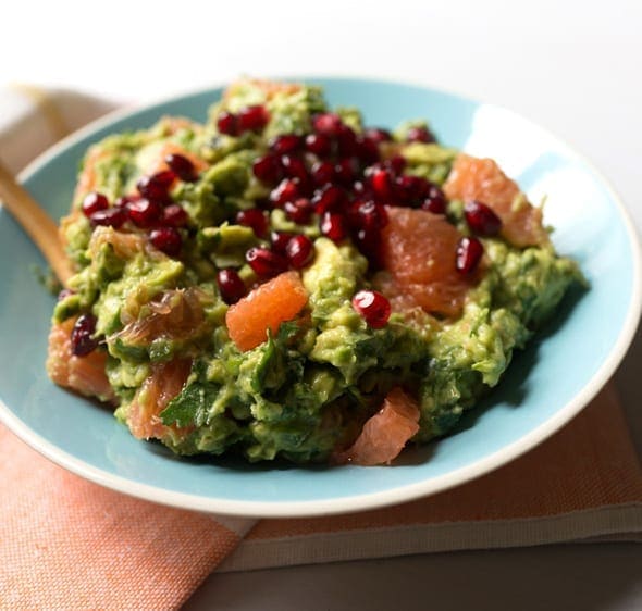 Spicy Grapefruit Guacamole