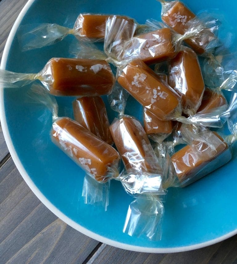 Vanilla Bean Salted Caramels + Video - Tara Teaspoon