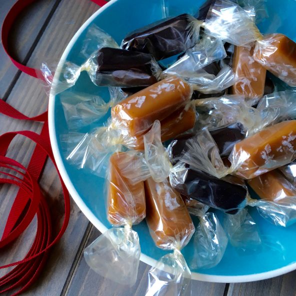 Vanilla Bean Salted Caramels + Video - Tara Teaspoon