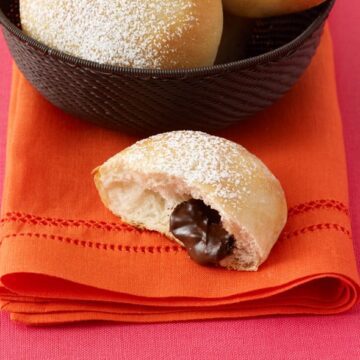 Close up image of Chocolate Filled Rolls