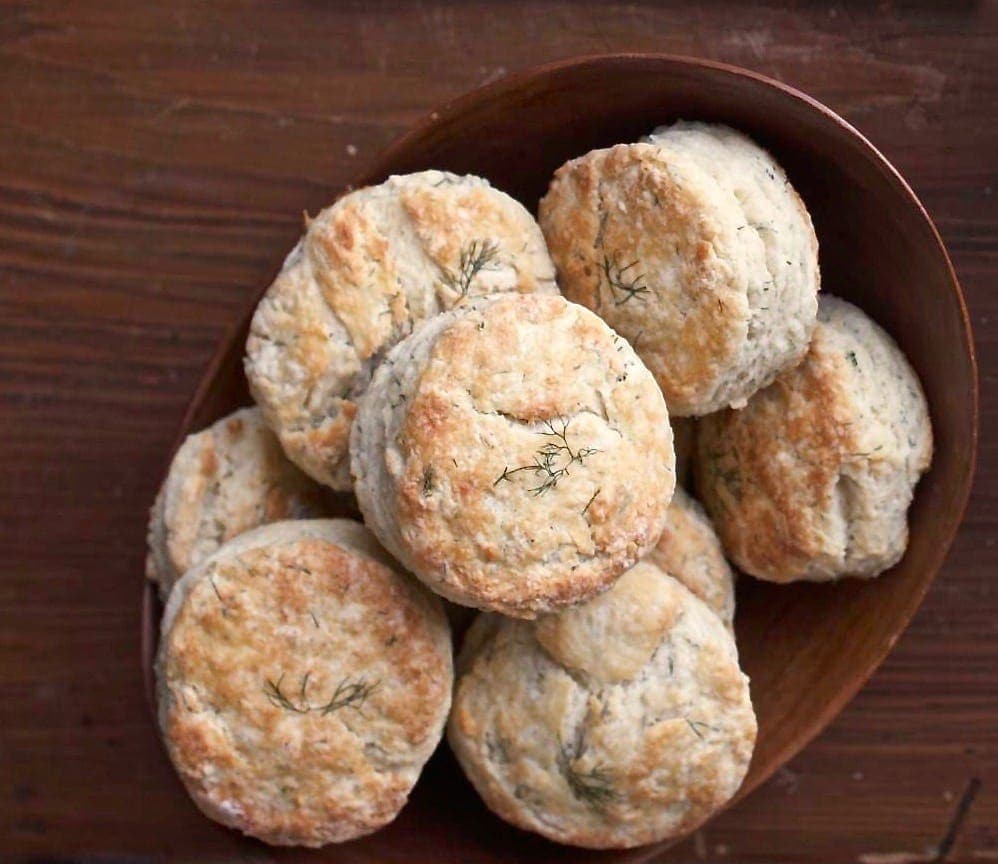 Dill Ricotta Biscuits