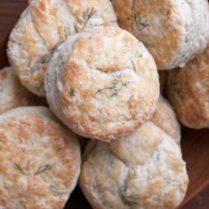 Feature image of Dill Ricotta Biscuits