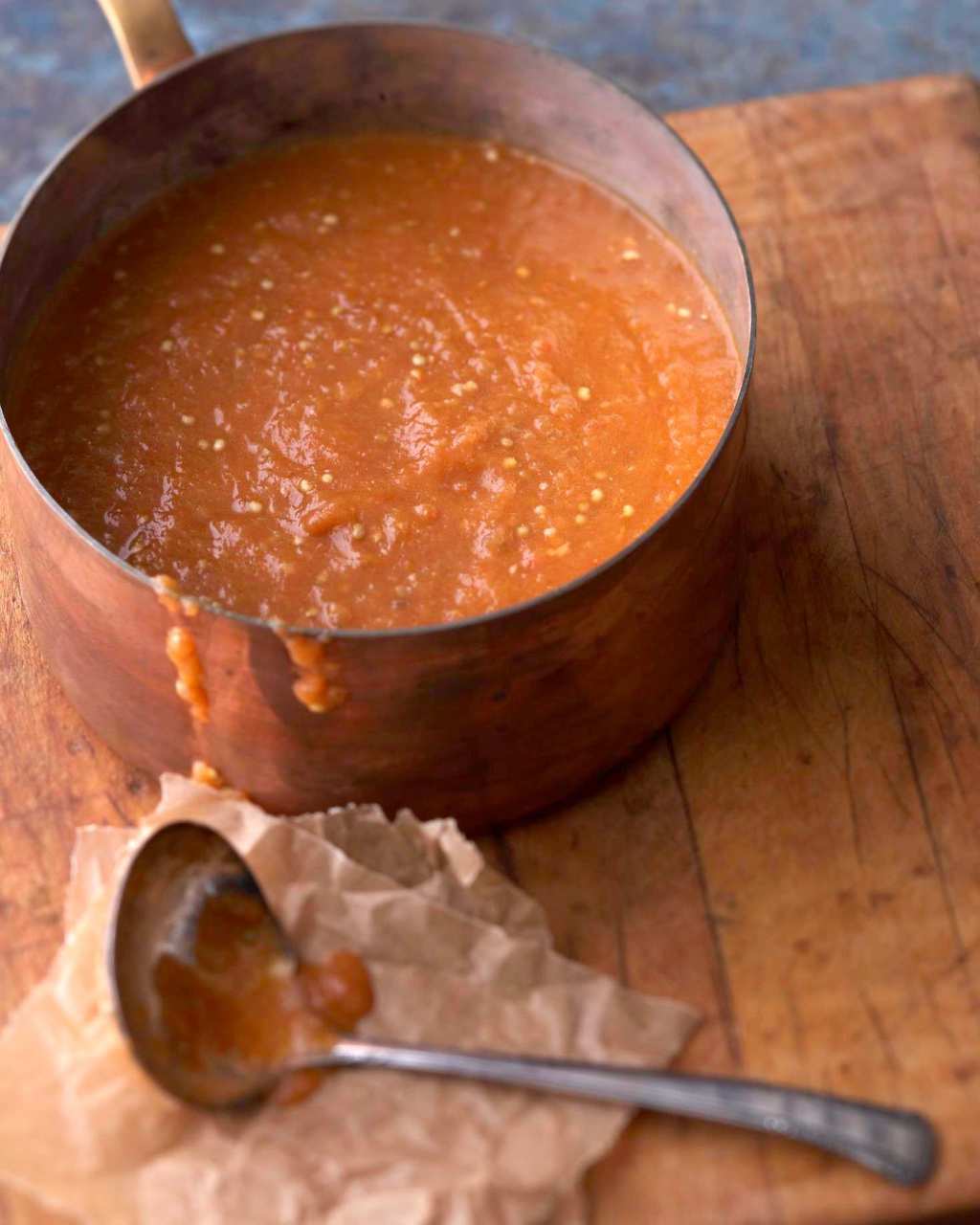 Roasted Tomato and Eggplant Bisque