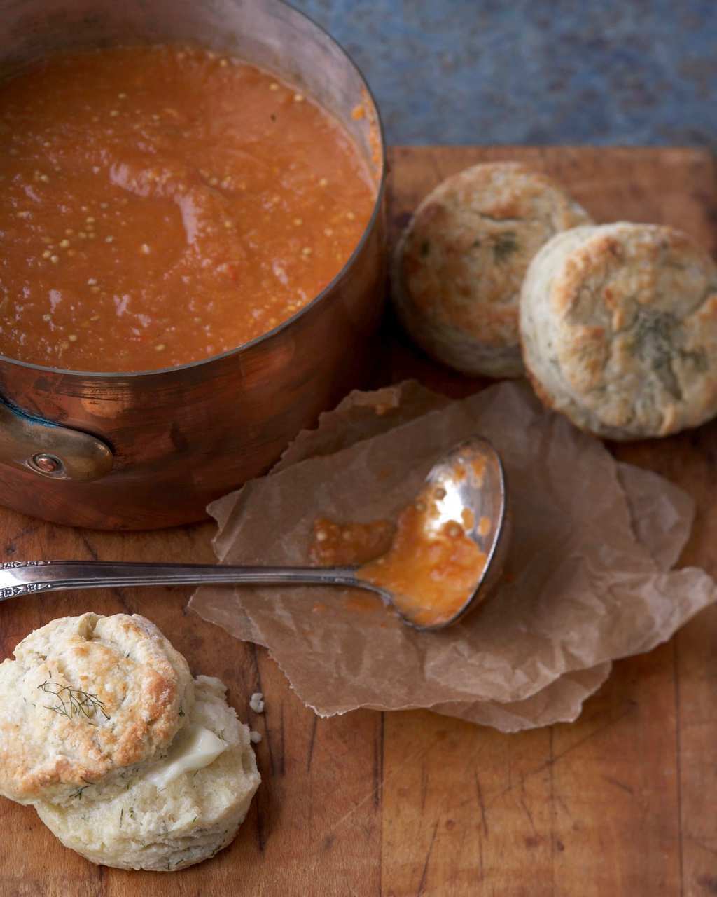 Roasted Tomato and Eggplant Bisque