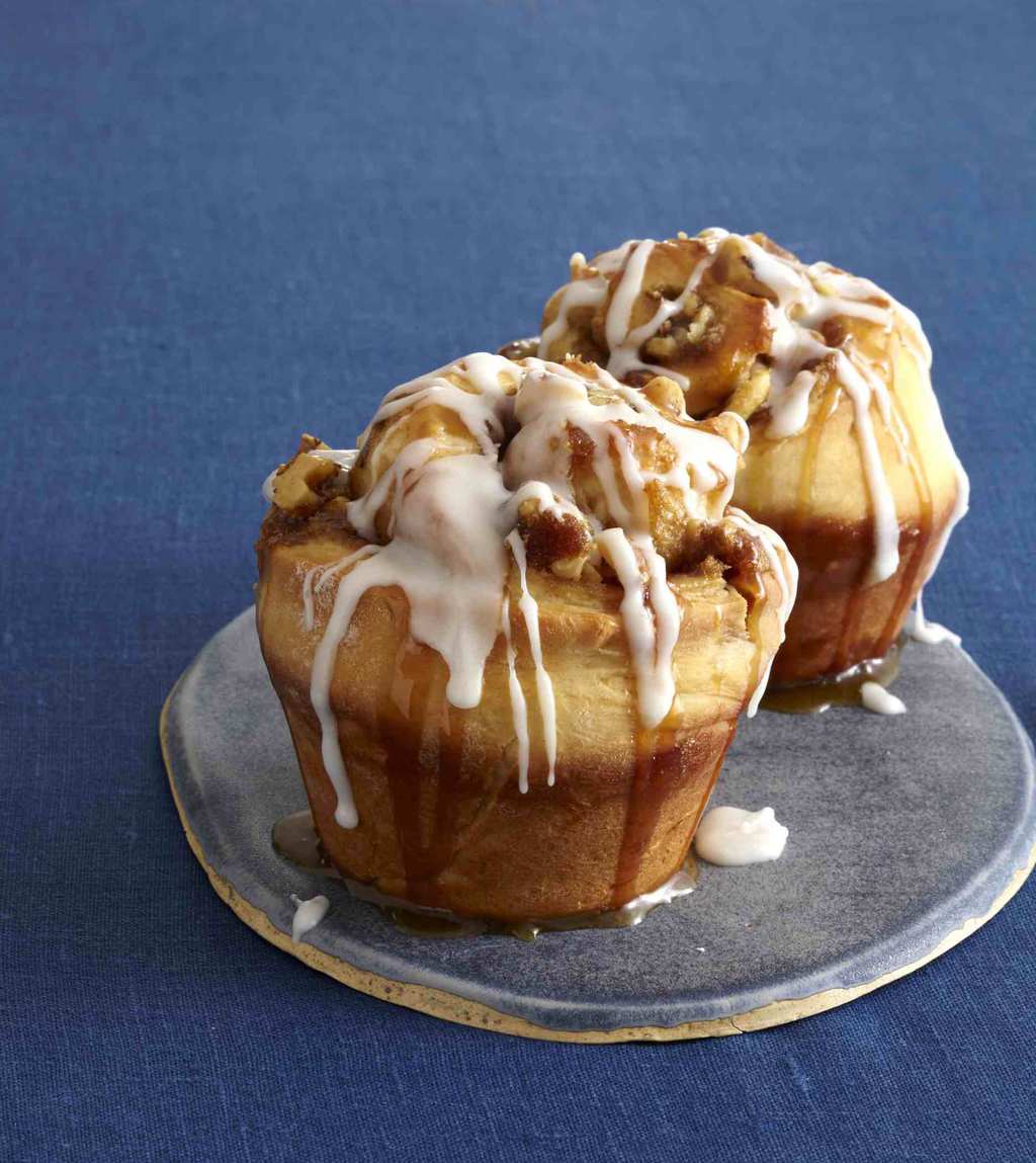 Maple Walnut Sticky Buns