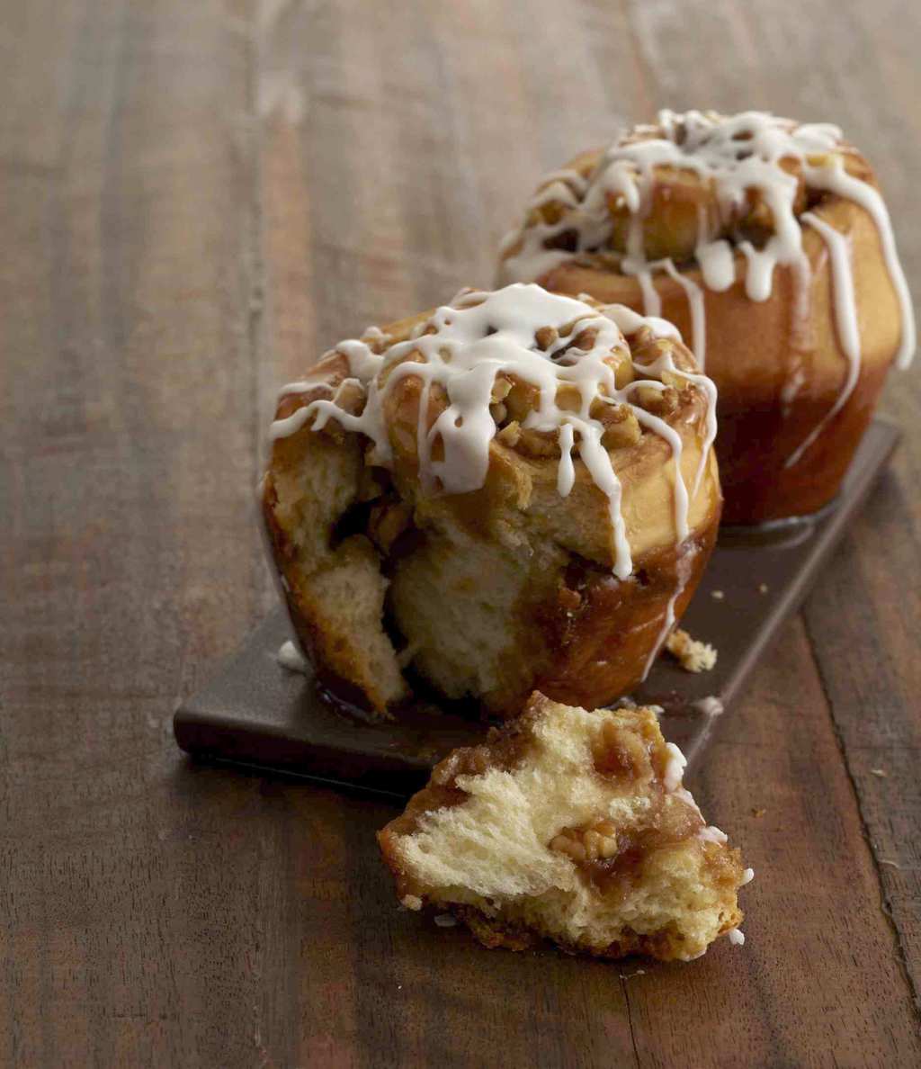 Maple Walnut Sticky Buns