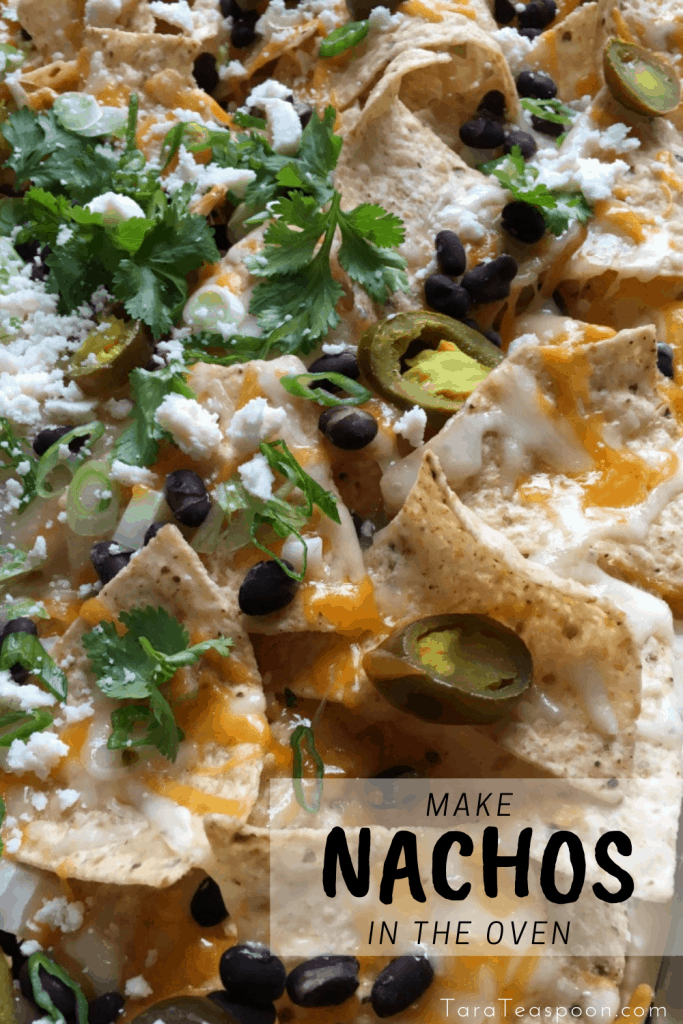 nachos for a crowd close up pin