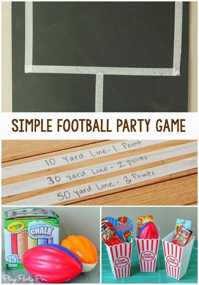 Play Party Plan Super Bowl Football party-game