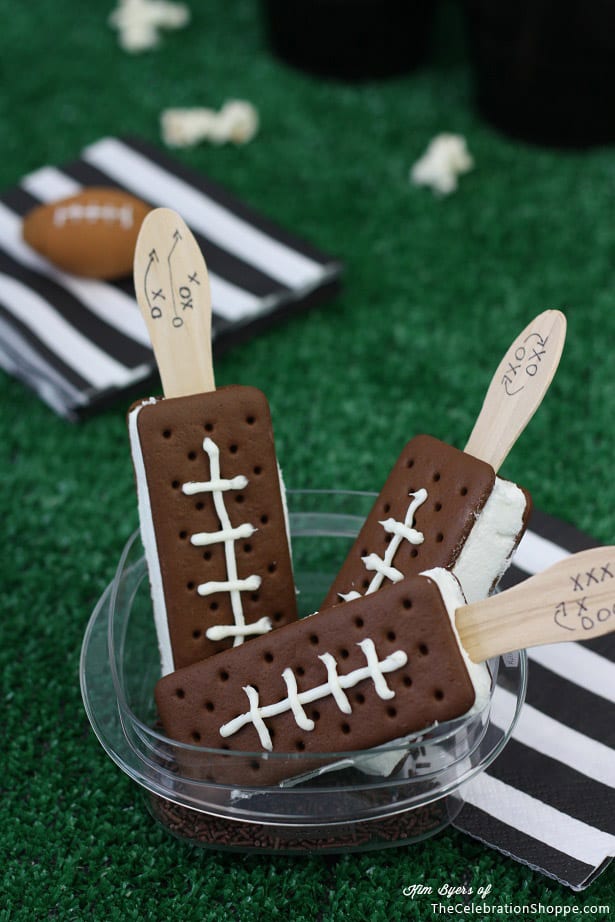 The Celebration Shoppe Super Bowl Ice Cream Sandwiches