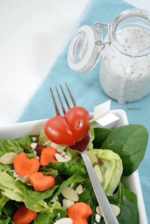 The Idea Room Valentines Heart Salad