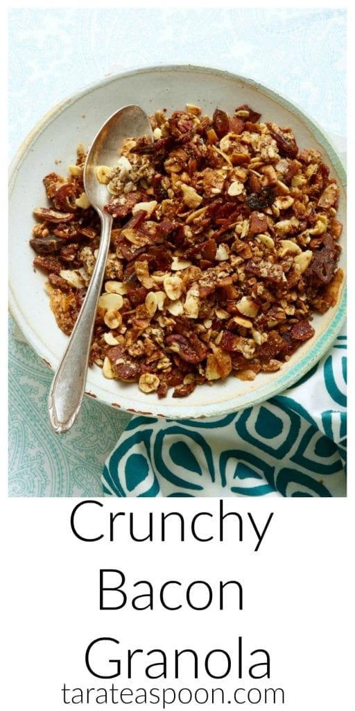 Crunchy Bacon Granola Tara Teaspoon