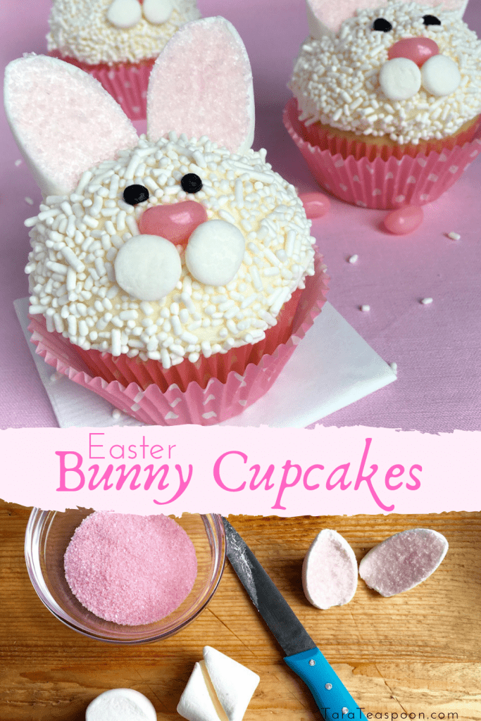 Easy Easter Bunny and Baby Chick Cupcakes Tara Teaspoon