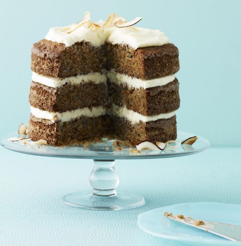 Ginger-Coconut Carrot Cake - Tara Teaspoon