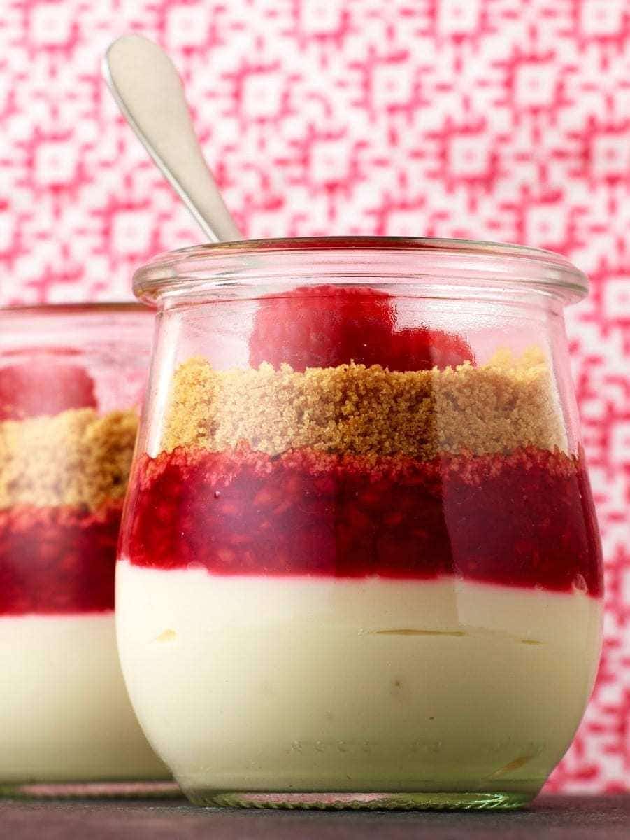 Easy Cheesecake in a Jar