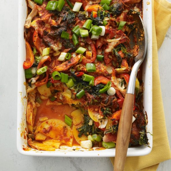 This is a dinner shortcut you will thank me for! Chicken enchiladas were never so easy, family-pleasing and delicious. You'll never believe the secret.