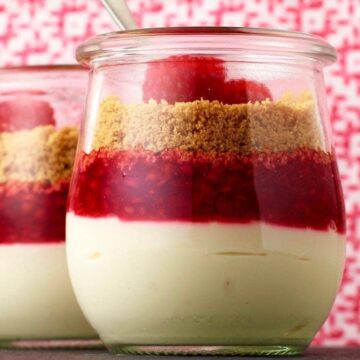 Easy cheesecake in a jar feature recipe image