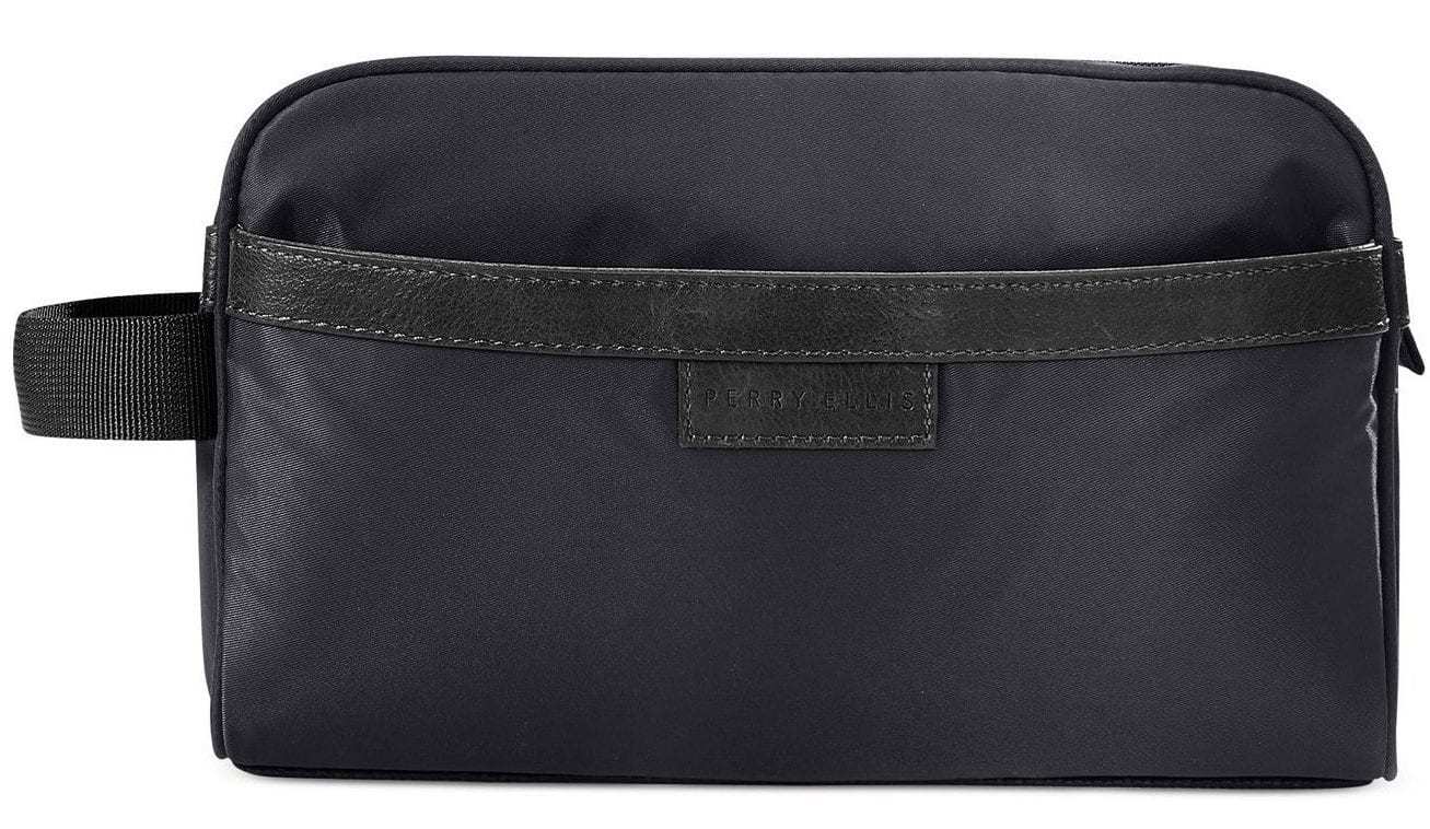 Perry Ellis Water-Resistant Nylon Travel Kit