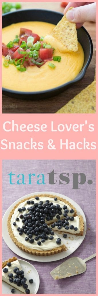Pinterest image for Cheese Lover's Snacks with text