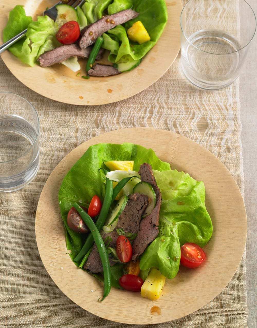 Thai Steak Salad plated