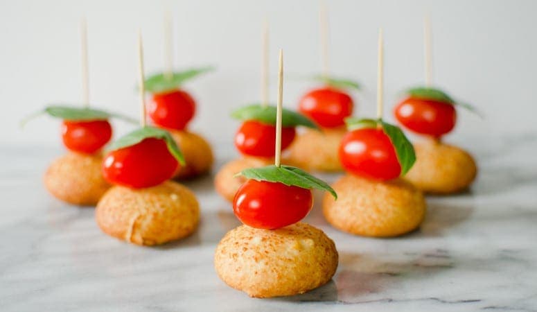 Mozzarella Bite Caprese Bites