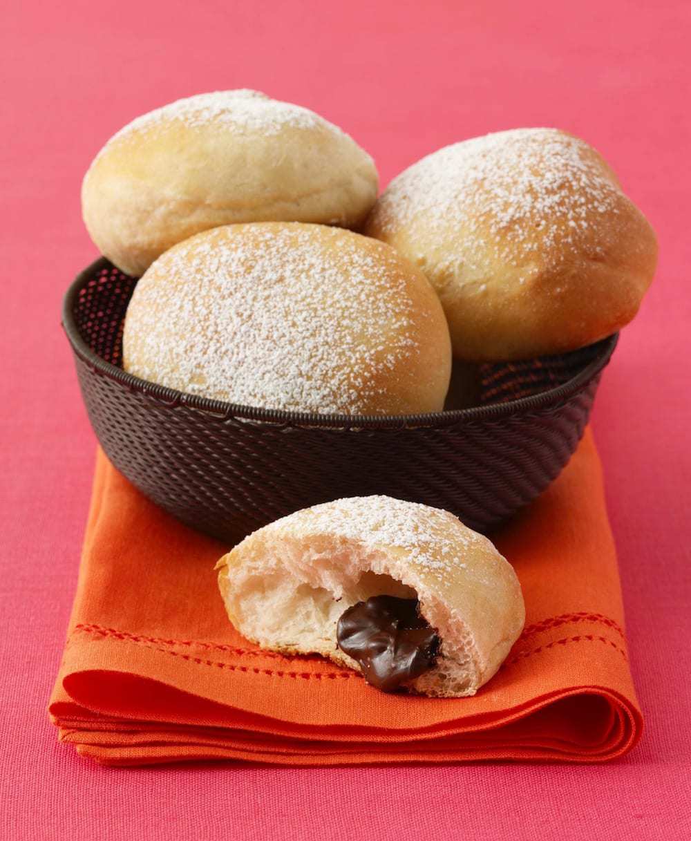 Short Cut Chocolate Filled Rolls