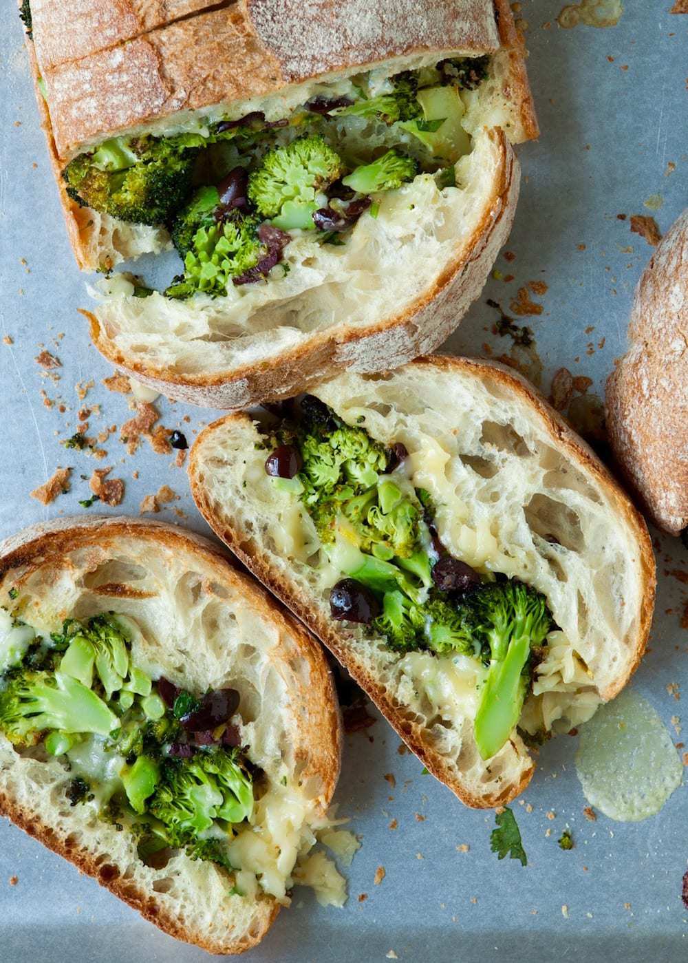 Roasted Broccoli Melt 