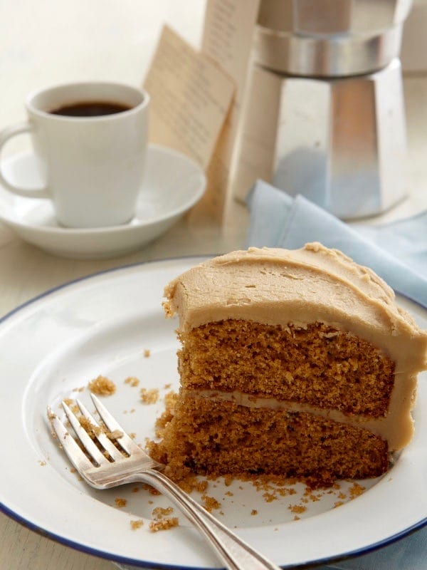 Spice Cake with Caramel Icing