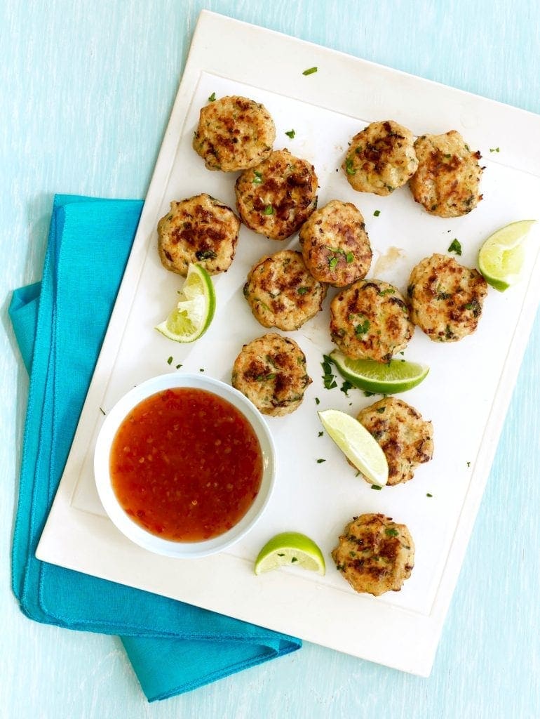 Ginger and a little fish sauce give these tasty chicken bites authentic flavor.