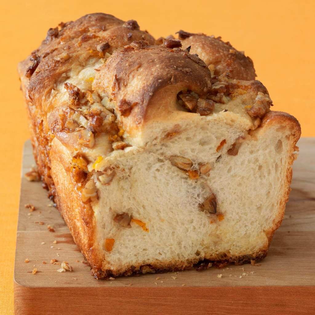 Orange Nut Swirl Bread is easy with my frozen dough hack!
