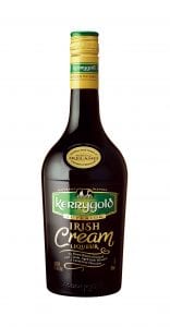 bottle of kerrygold irish cream liqueur