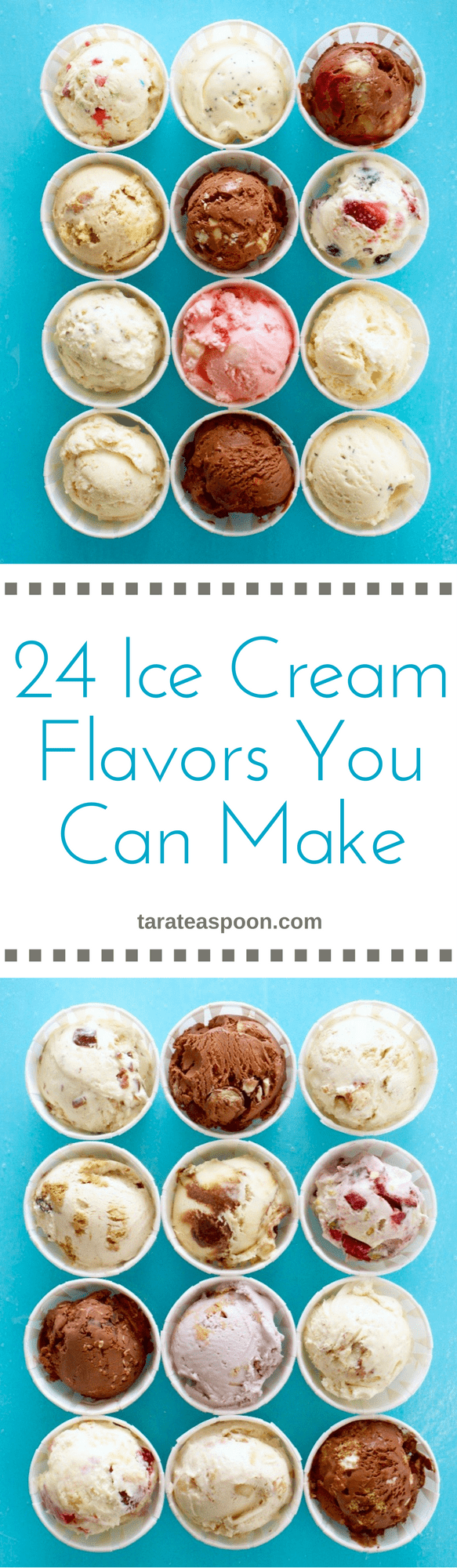 24 Unique & Different Ice Cream Flavors You Can Make | Tara Teaspoon Ice Cream Flavors Pictures