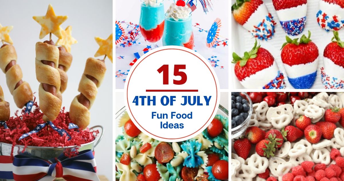 15 Favorite 4th Of July Food Ideas For Patriotic Parties Tara Teaspoon   4th Of July Fun Food Ideas Social Horizontal 