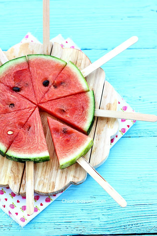 Watermelon sticks