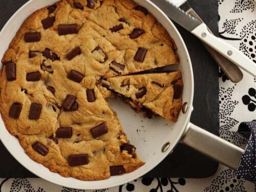 The Best Chocolate Chip Skillet Cookie Tara Teaspoon