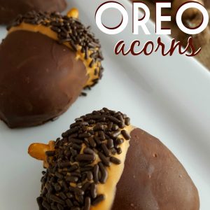 Oreo Acorns cookies