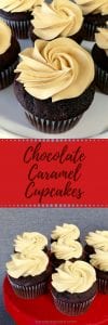 chocolate caramel cupcakes long pin
