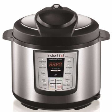 Instant Pot LUX60V3 V3 6 Qt 6-in-1 Muti-Use Programmable Pressure Cooker, Slow Cooker, Rice Cooker, Sauté, Steamer, and Warmer