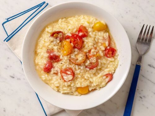 Garden Tomato Risotto Cup