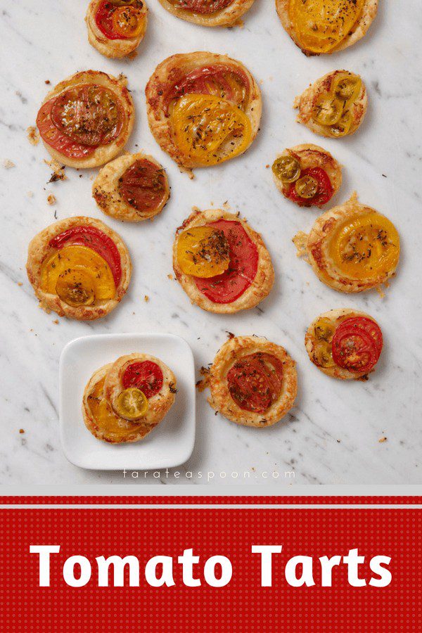 Tomato Tarts pin image