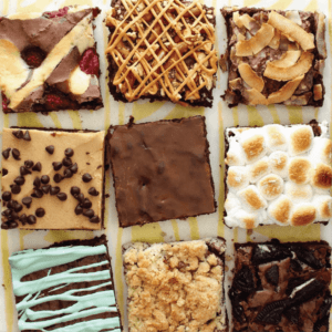 Box brownie variations, Think Outside of the Box Brownies