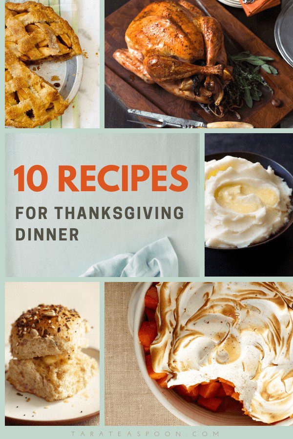 Ten recipes for Thanksgiving dinner